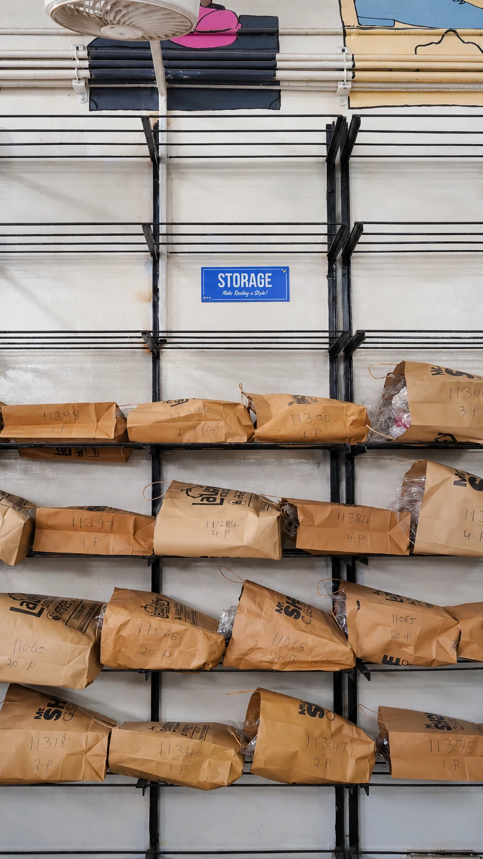 A closer look at organised shoe storage